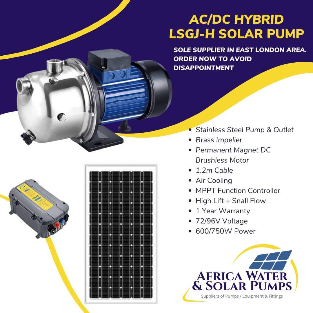Africa Water & Solar Pumps | Suppliers of Pumps, Equipment & Fittings